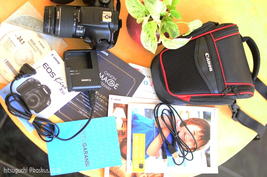 Terjual WTS Camera Canon EOS Kiss X50 aka EOS 1100D kit 18 