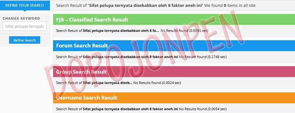 &#91;SHARE&#93; Sifat Pelupa Ternyata Disebabkan Oleh 8 Faktor Aneh Ini