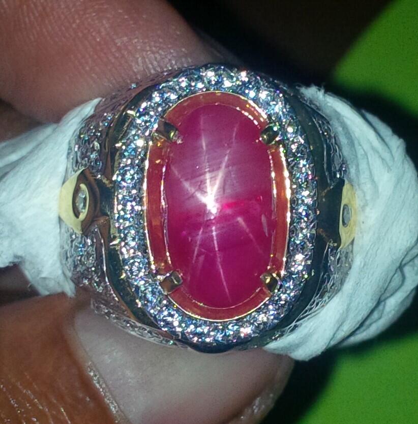 Ruby Burma Star Spiderman