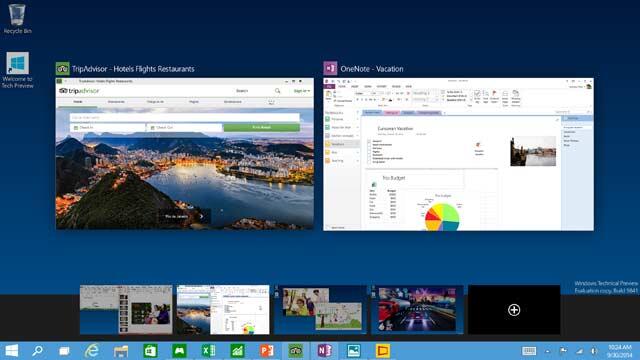 Penampakkan Dan Fitur Windows 10