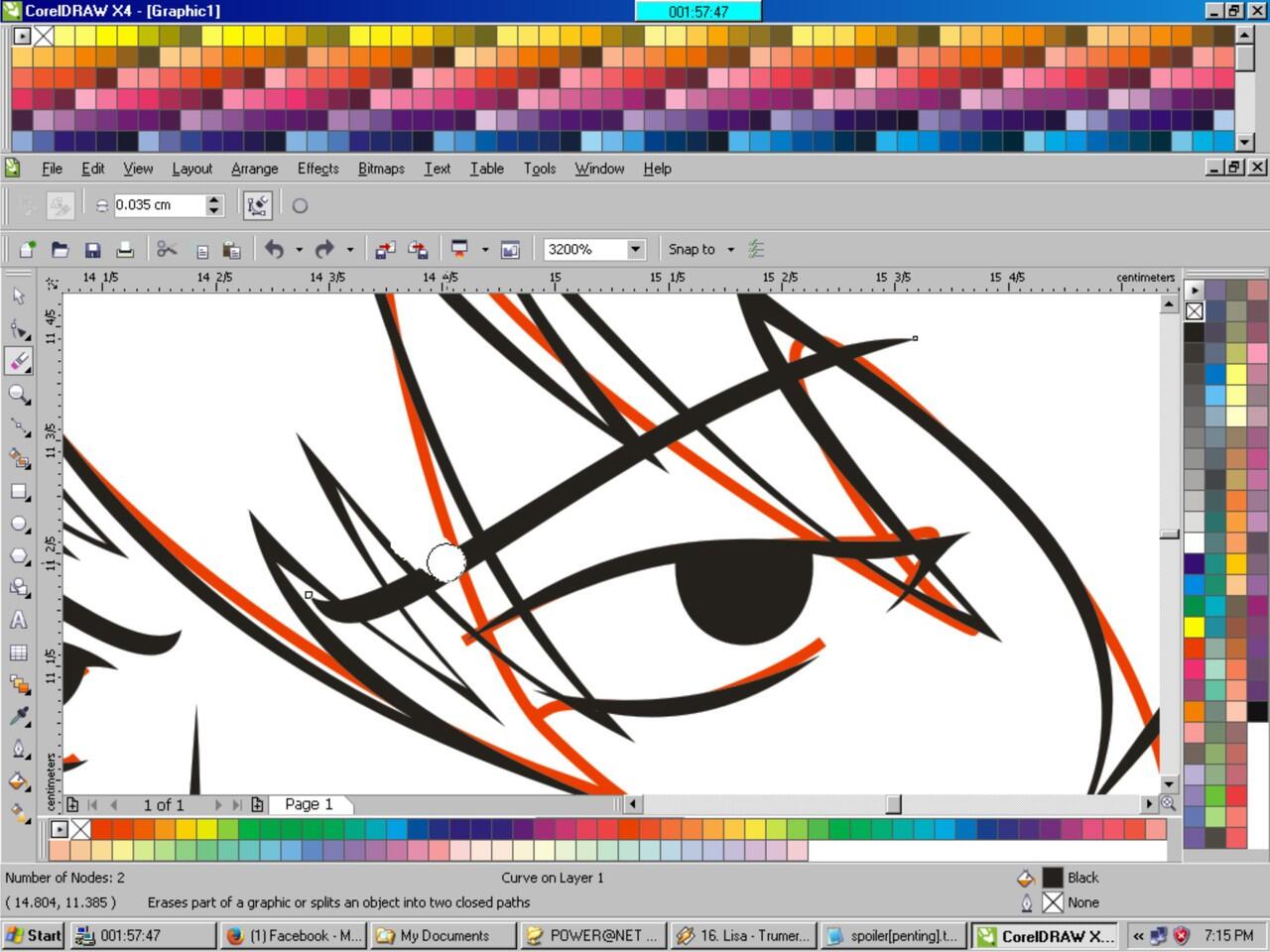 cara mudah bikin Original Character lewat CorelDraw