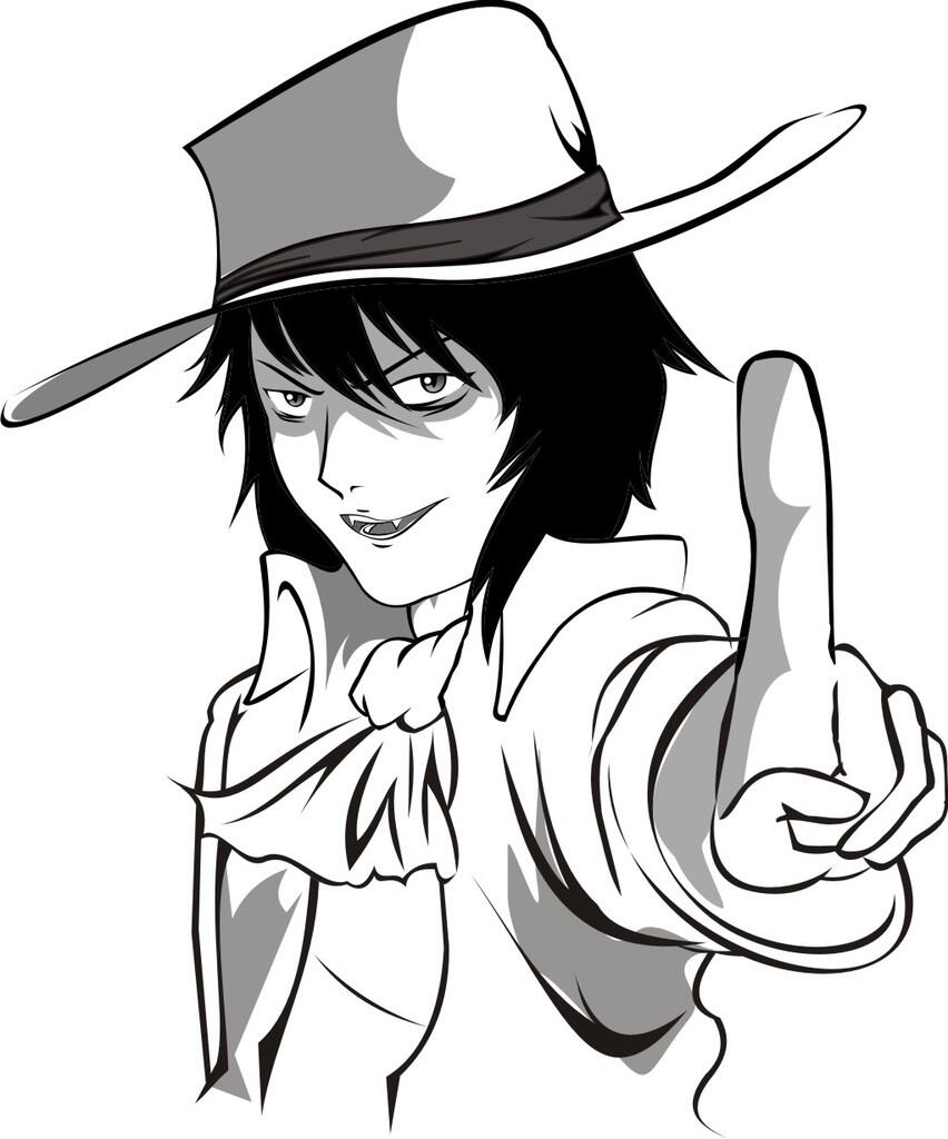 cara mudah bikin Original Character lewat CorelDraw