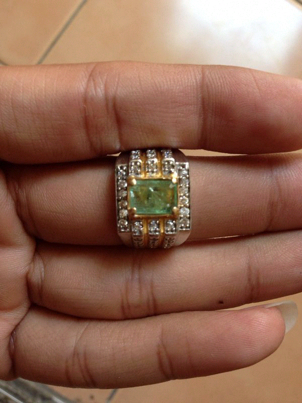 NATURAL Jamrud / EMERALD mantap gan...murmer