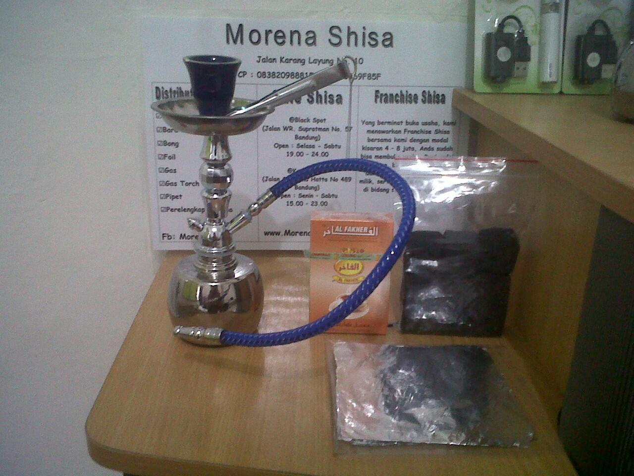 Bong Shisa 22cm | Paket Shisha Siap Pakai