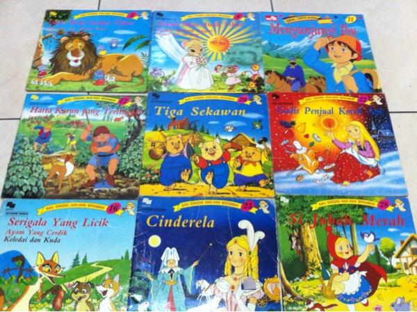 Terjual Jual buku dongeng anak bergambar, kisah klasik HC 