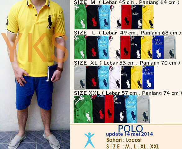 BAJU KAOS POLO TERMURAH & TERKEREN SE-KASKUS GAN (y)