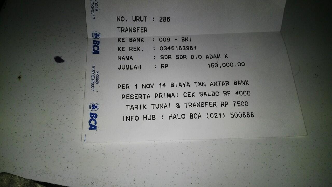 Surat terbuka untuk ID komoadam/ Dio Adam hati2 sama penjual satu ini