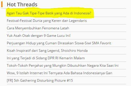 Mengenal Batik Nusantara Yang Hampir Punah! &#91;Mungkin Agan Ga Tau Bahkan&#93;