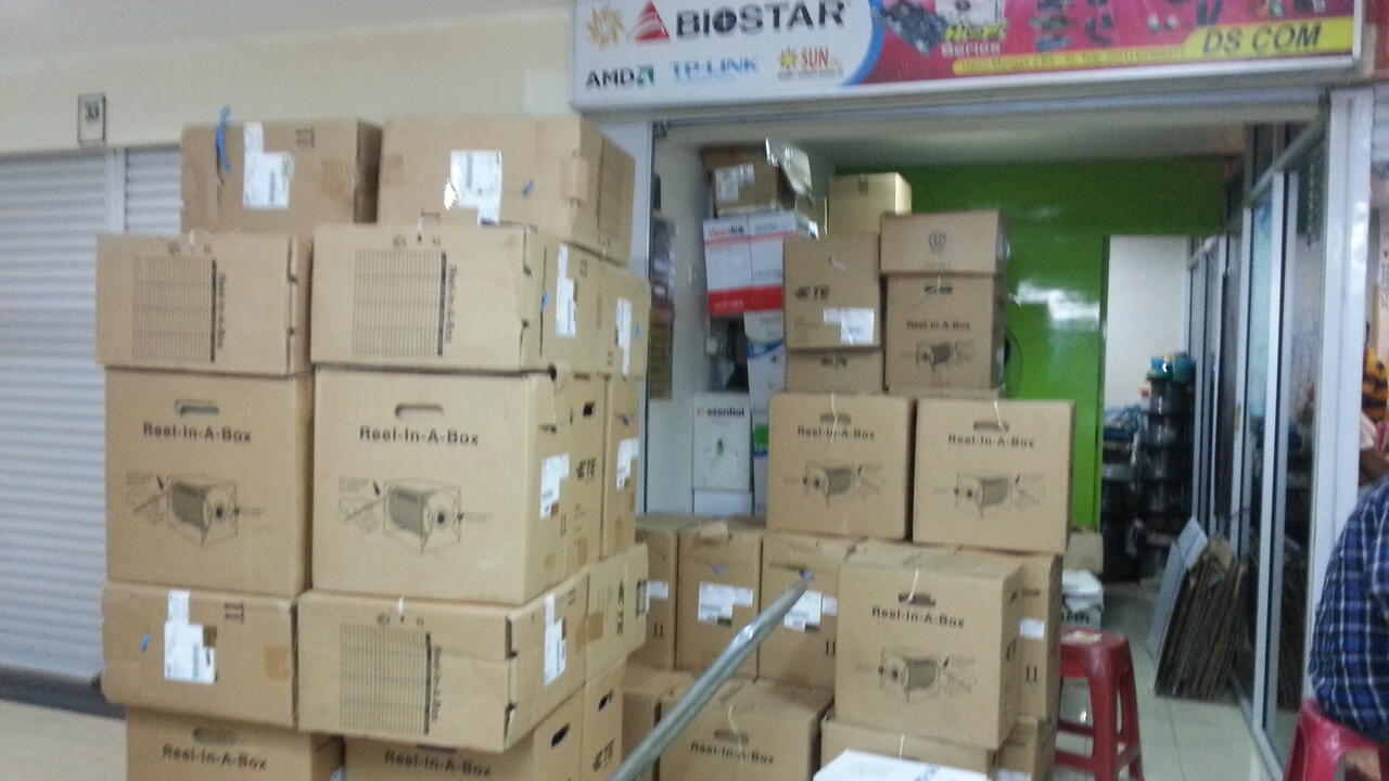 Kabel AMP utp,stp,cat5e dan cat6