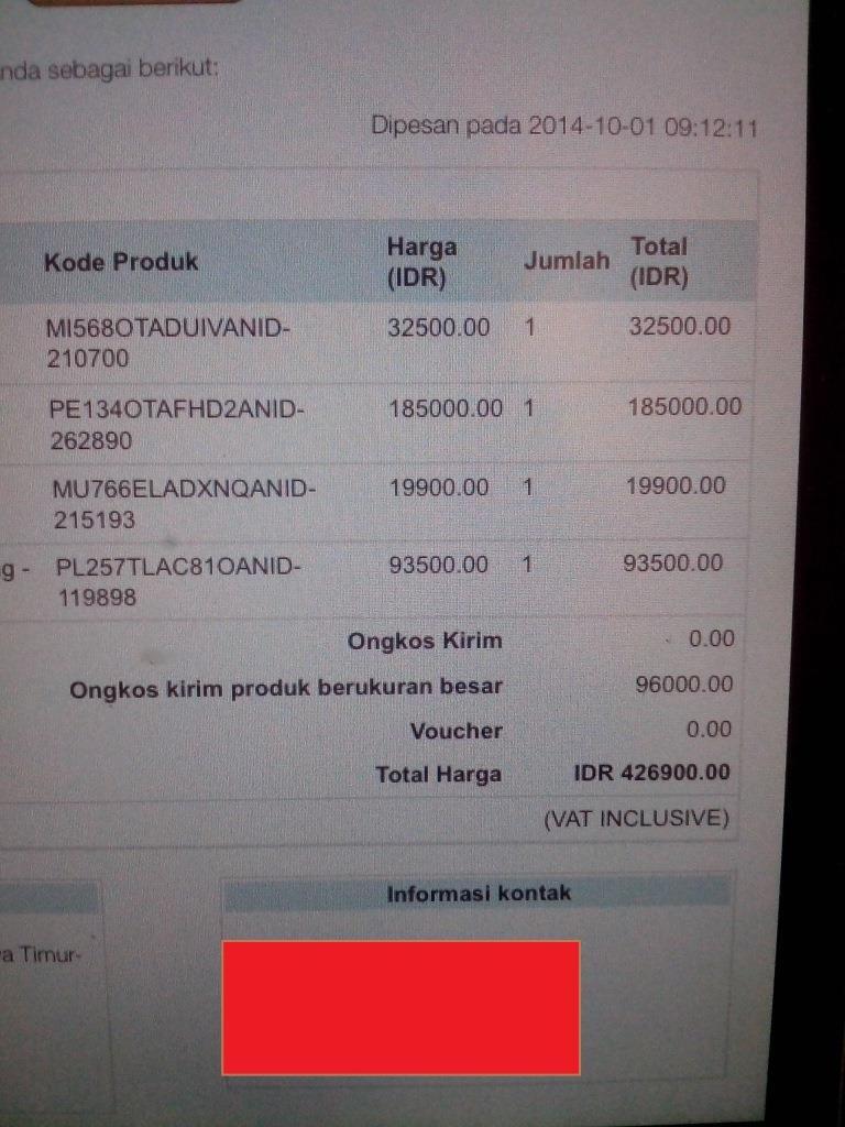 Ada yang Aneh dengan Aplikasi Laz*da