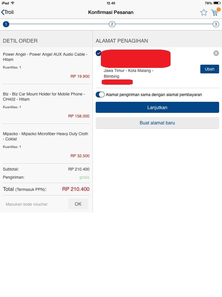 Ada yang Aneh dengan Aplikasi Laz*da