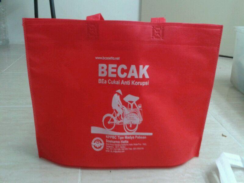 jual shopping bag, tas spunbond, laundry bag, tas seminar, kantong belanja,dll