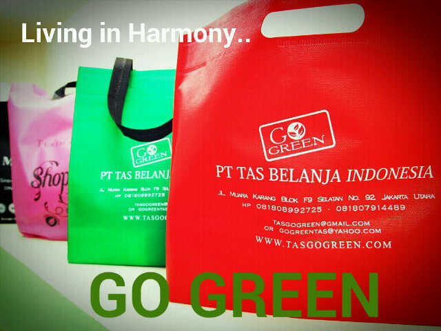 jual shopping bag, tas spunbond, laundry bag, tas seminar, kantong belanja,dll