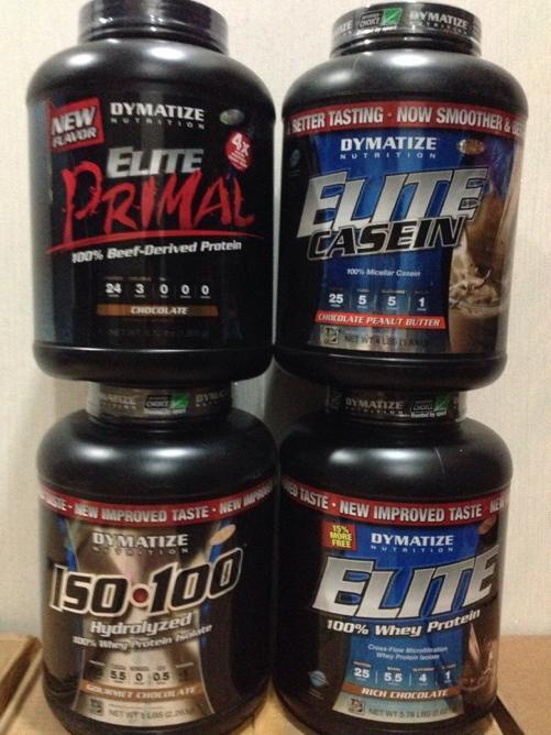 Suplemen fitness Dymatize whey protein isolate 5 dan 10 LBS