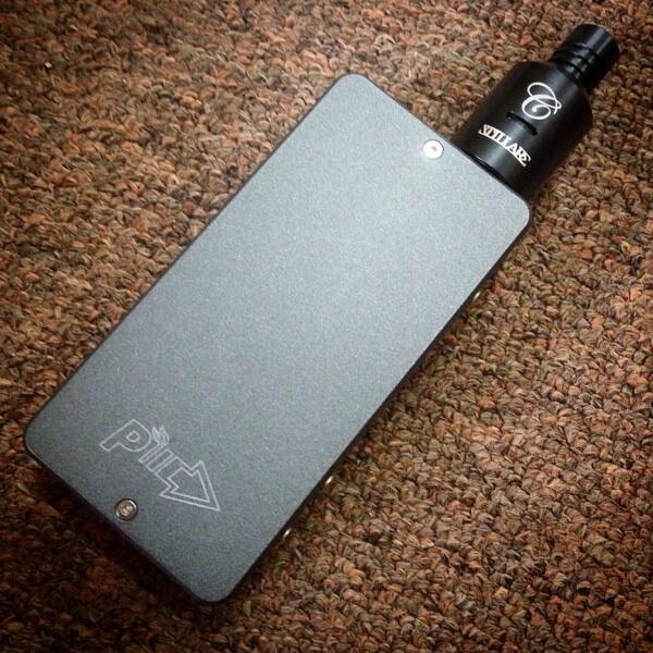Box Mod IPV V2 Gunmetal + RDA Cartel Stillare Black
