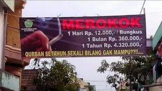 KHUSUS PEROKOK ( Masuk Lo Pada )... Masih Ga sadar juga ... TERLALU!!!!