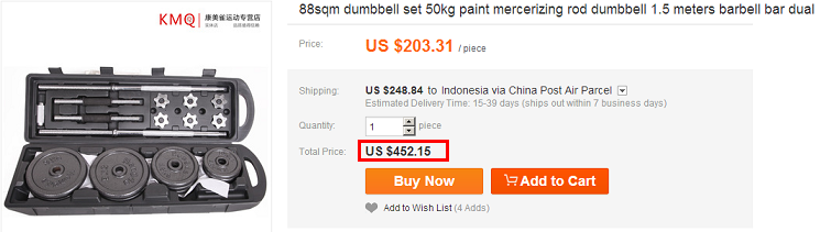 Dijual Sangat Murah! Dumbbell + Barbell Set 20kg & 50kg *FREE ONGKIR*!!!