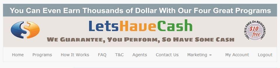 LETS HAVE CASH ---- HYIP Terbaru yang Recommended