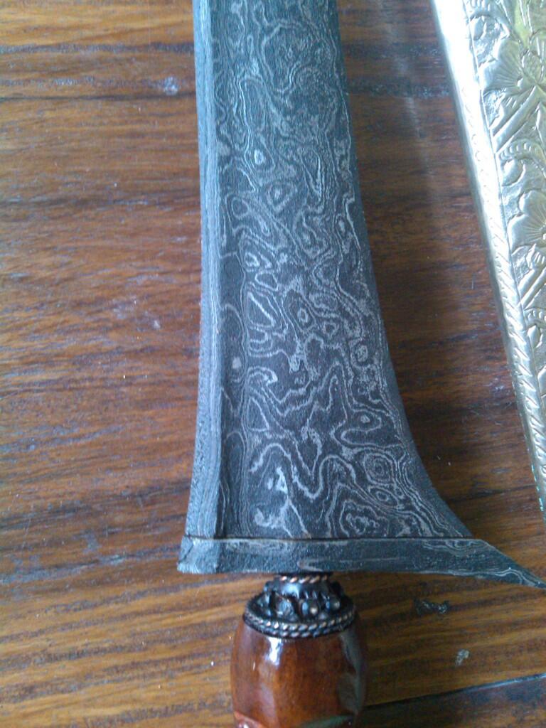Keris Kebo Kantong antik dimaharkan