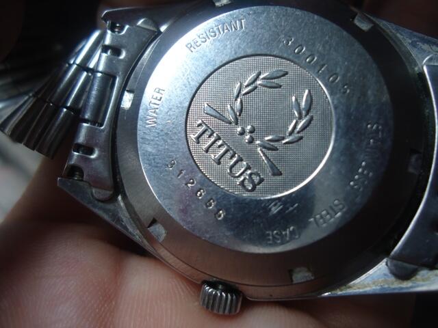 Jam Tangan TITUS Ring Mulus Bandung
