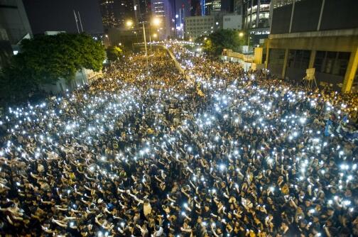 Hong Kong Stands Up (From Time Magazine)