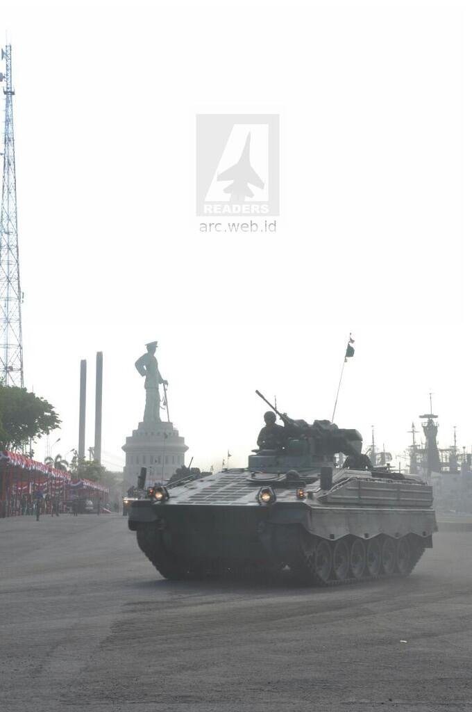 Galeri Suasana Latihan Ulang Tahun TNI