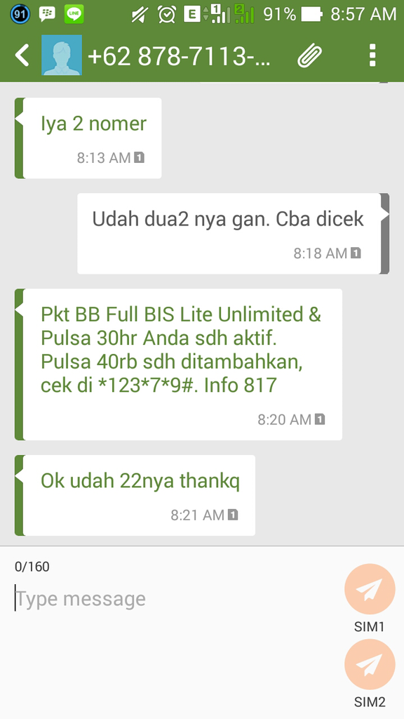 Inject/Tembak Paket Internet XL, INDOSAT, Telkomsel, Axis Bandung Murah