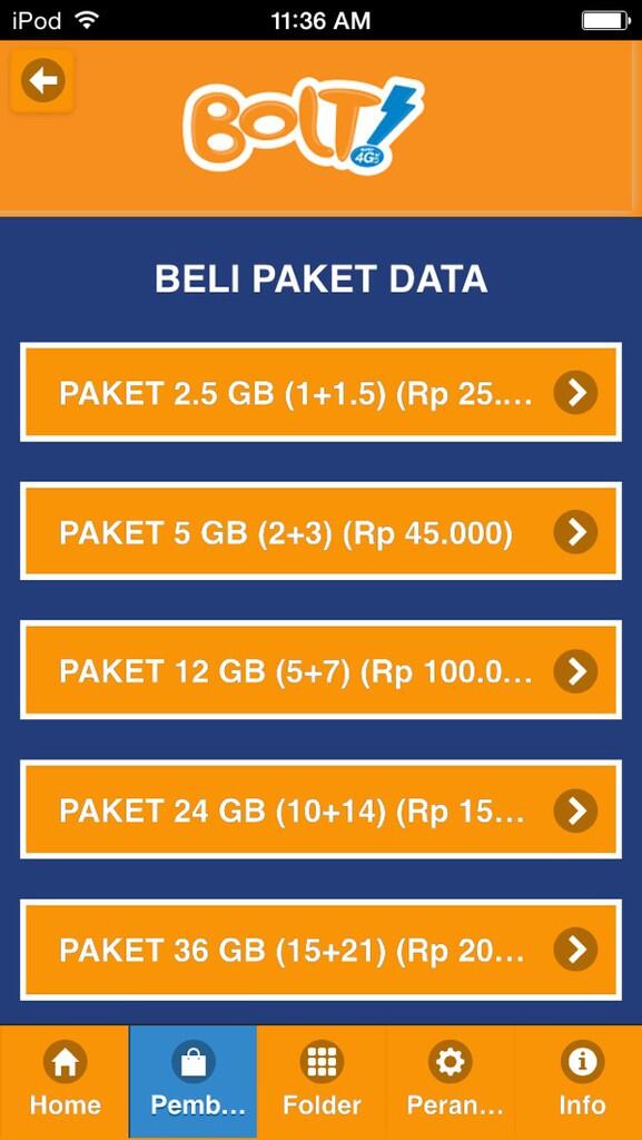 Paket bolt kok aneh ? apa ane doang yang ngrasa