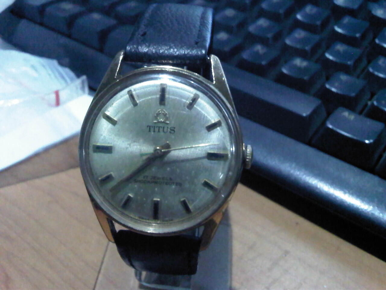 TITUS VINTAGE MANUAL 17 JEWELS