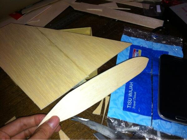Cara buat rc pesawat aeromodelling Homemade