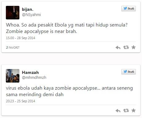 Ini Penyebab Ebola Dikaitkan dengan Virus Zombie