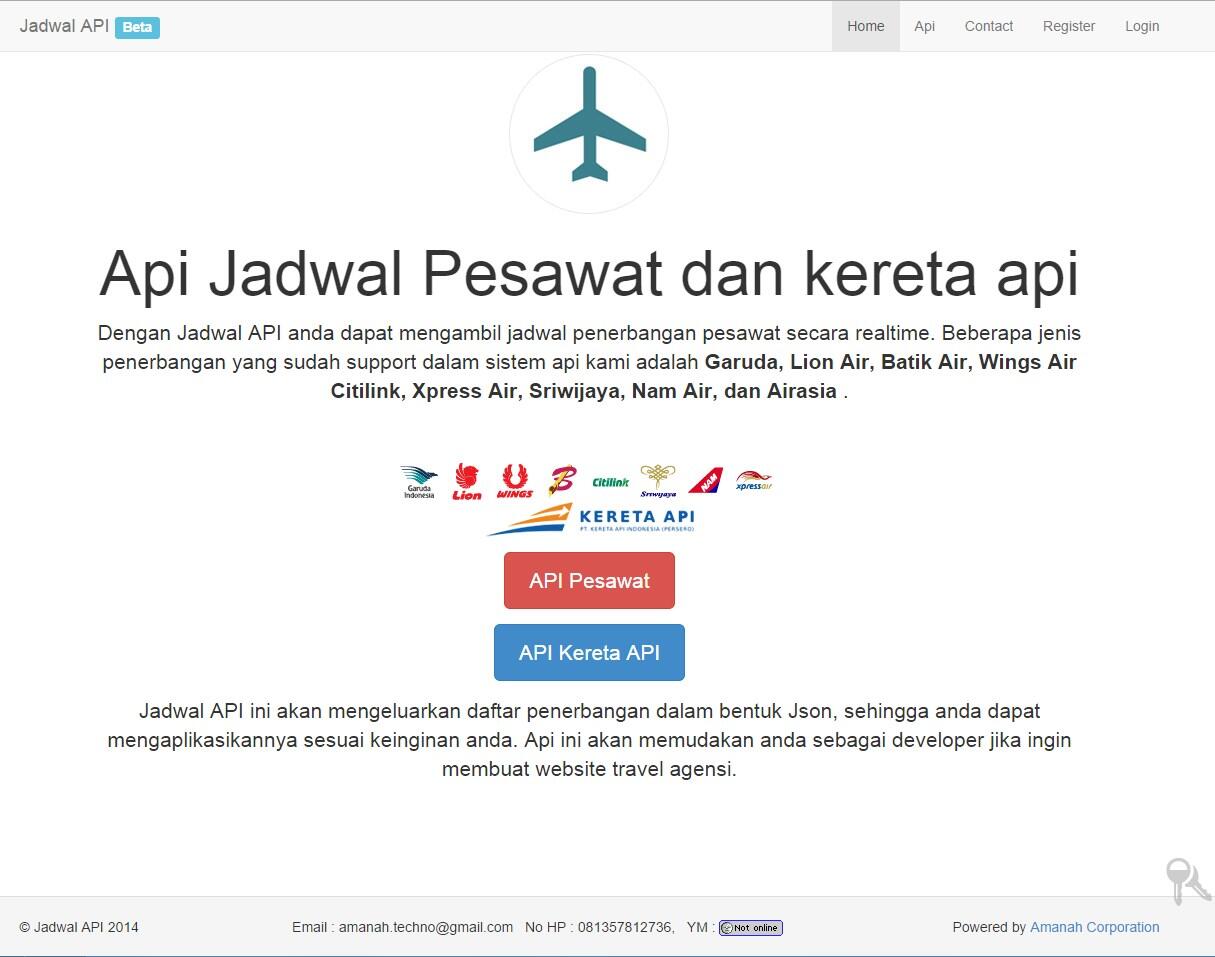 Api Jadwal Pesawat dan kereta api | No Scrapping Anymore | Just Use API