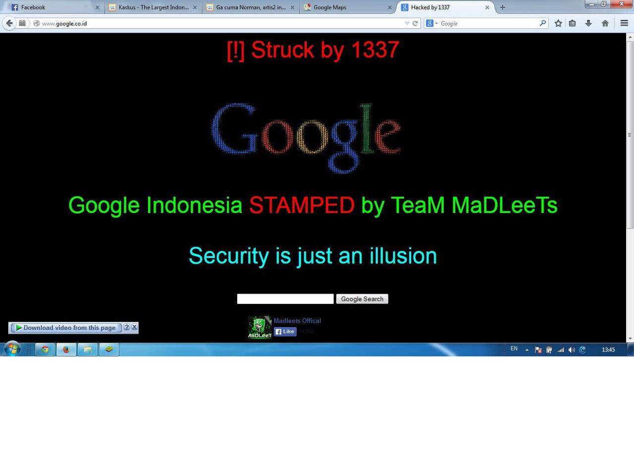 Google kena Hacked??