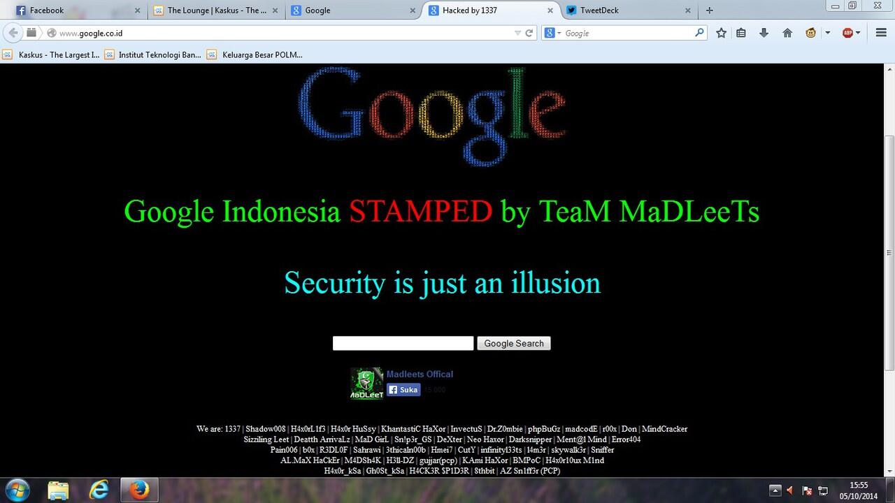 &#91;HOT&#93; GOOGLE ID kena deface