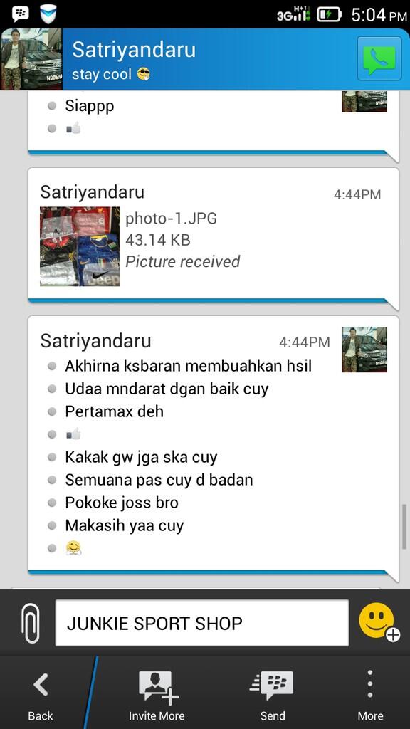 &#91; TESTIMONIAL from Buyer &#93; JUNKIE SPORT SHOP