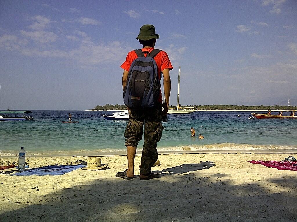 Backpacker seru Gunung Rinjani dan Gili Trawangan