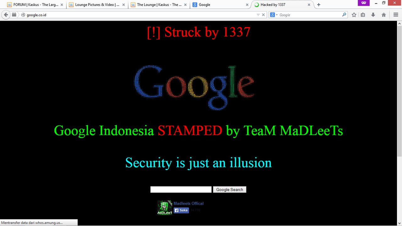 GOOGLE DI HACK