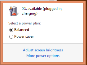 &#91;Mau Tanya&#93; 0% available plugged in charging windows 7