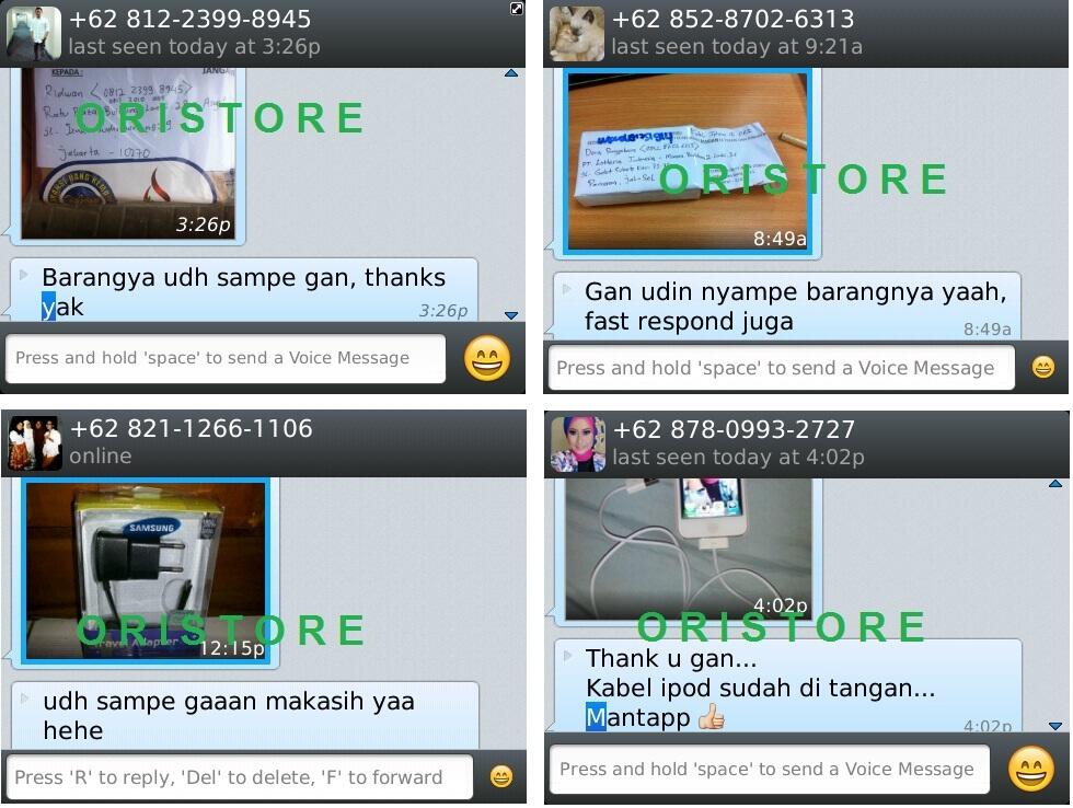 OFFICIAL TESTIMONIAL ORISTORE lapak khusus isi TESTI