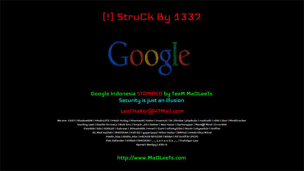 Inilah Penyebab Google Indonesia Bisa Dibajak Hacker