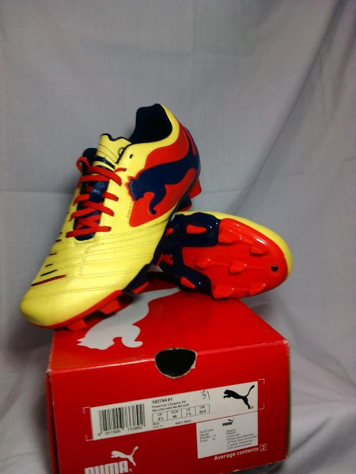 Sepatu bola PUMA PowerCat 3 Graphic FG & futsal PUMA POWERCAT 4 IT original cuma 300K