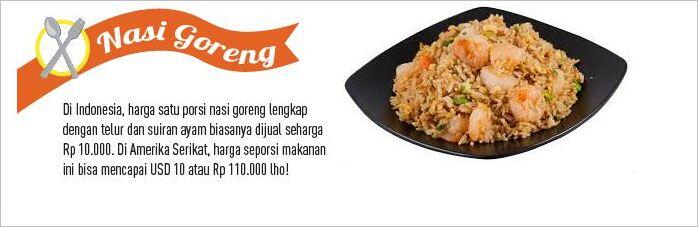 Mahalnya Harga Makanan Indonesia Diluar negeri