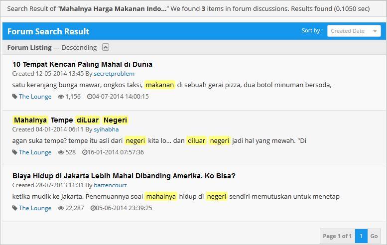 Mahalnya Harga Makanan Indonesia Diluar negeri