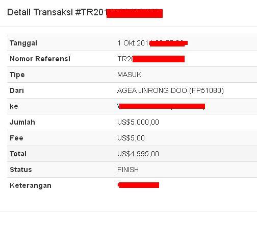 Ane berhasil WD 10000 bulan ini dari Forex Gan