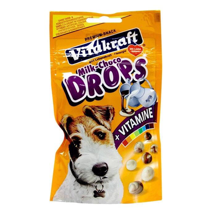 MAKANAN ANJING / DOG FOOD VITAKRAFT MILK CHOCO DROPS