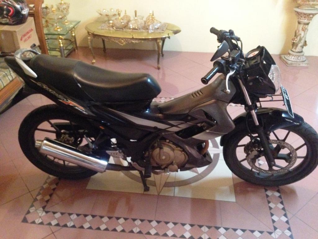 Terjual suzuki satria fu 2007 abu abu hitam pemakai pajak 