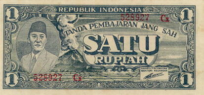 Kumpulan Uang Kertas yang pernah dipakai Indonesia..
