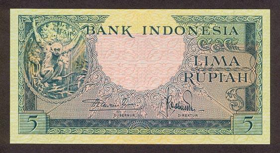 Kumpulan Uang Kertas yang pernah dipakai Indonesia..