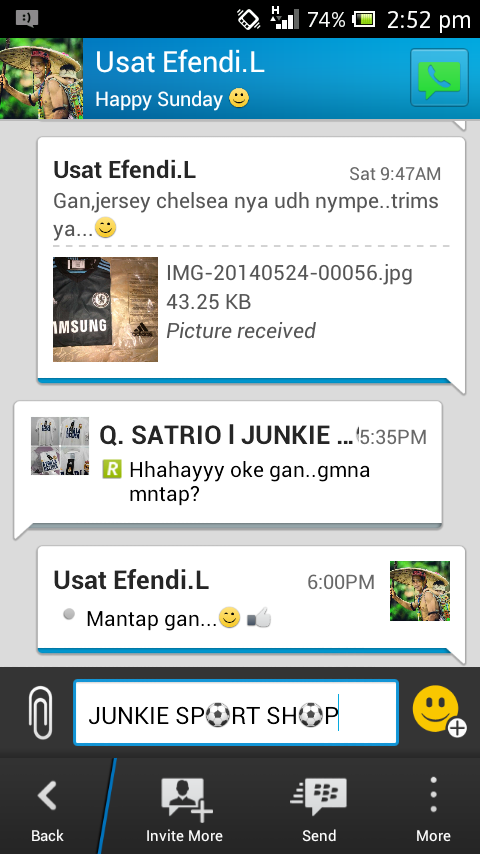 &#91; TESTIMONIAL from Buyer &#93; JUNKIE SPORT SHOP