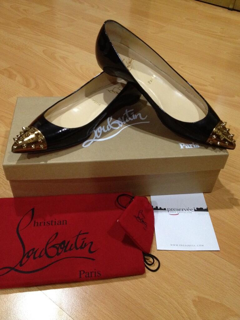 christian louboutin love flats